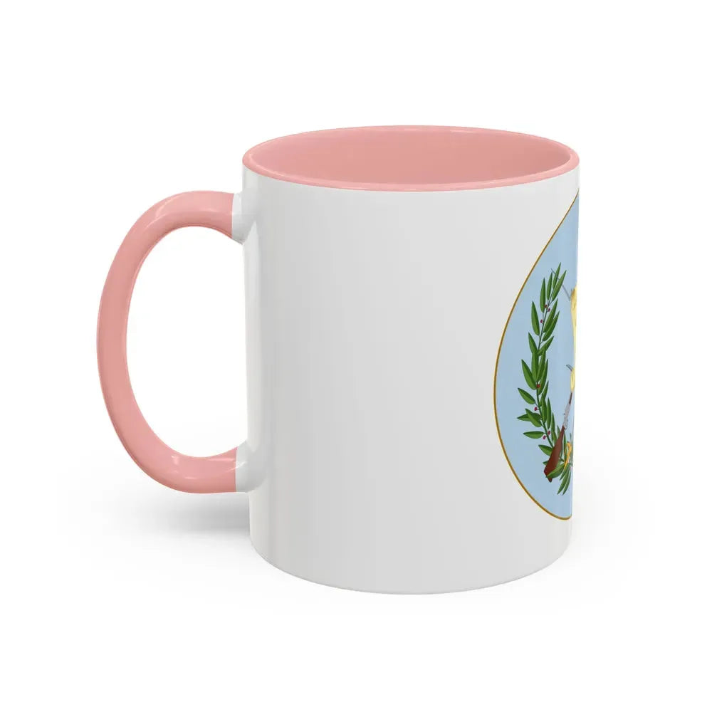 Coat of arms of Guatemala 2 - Accent Coffee Mug - Go Mug Yourself