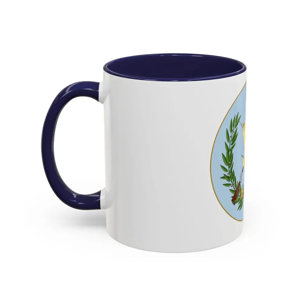 Coat of arms of Guatemala 2 - Accent Coffee Mug - Go Mug Yourself