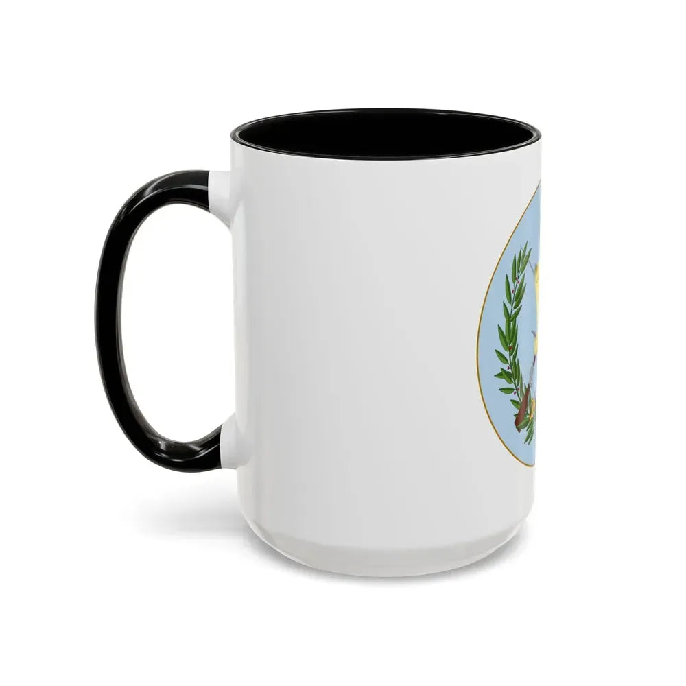 Coat of arms of Guatemala 2 - Accent Coffee Mug - Go Mug Yourself