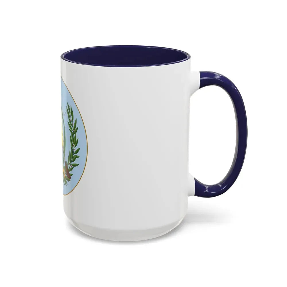 Coat of arms of Guatemala 2 - Accent Coffee Mug - Go Mug Yourself