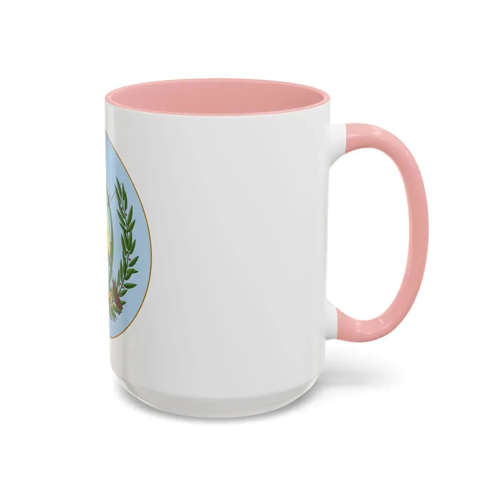 Coat of arms of Guatemala 2 - Accent Coffee Mug - Go Mug Yourself
