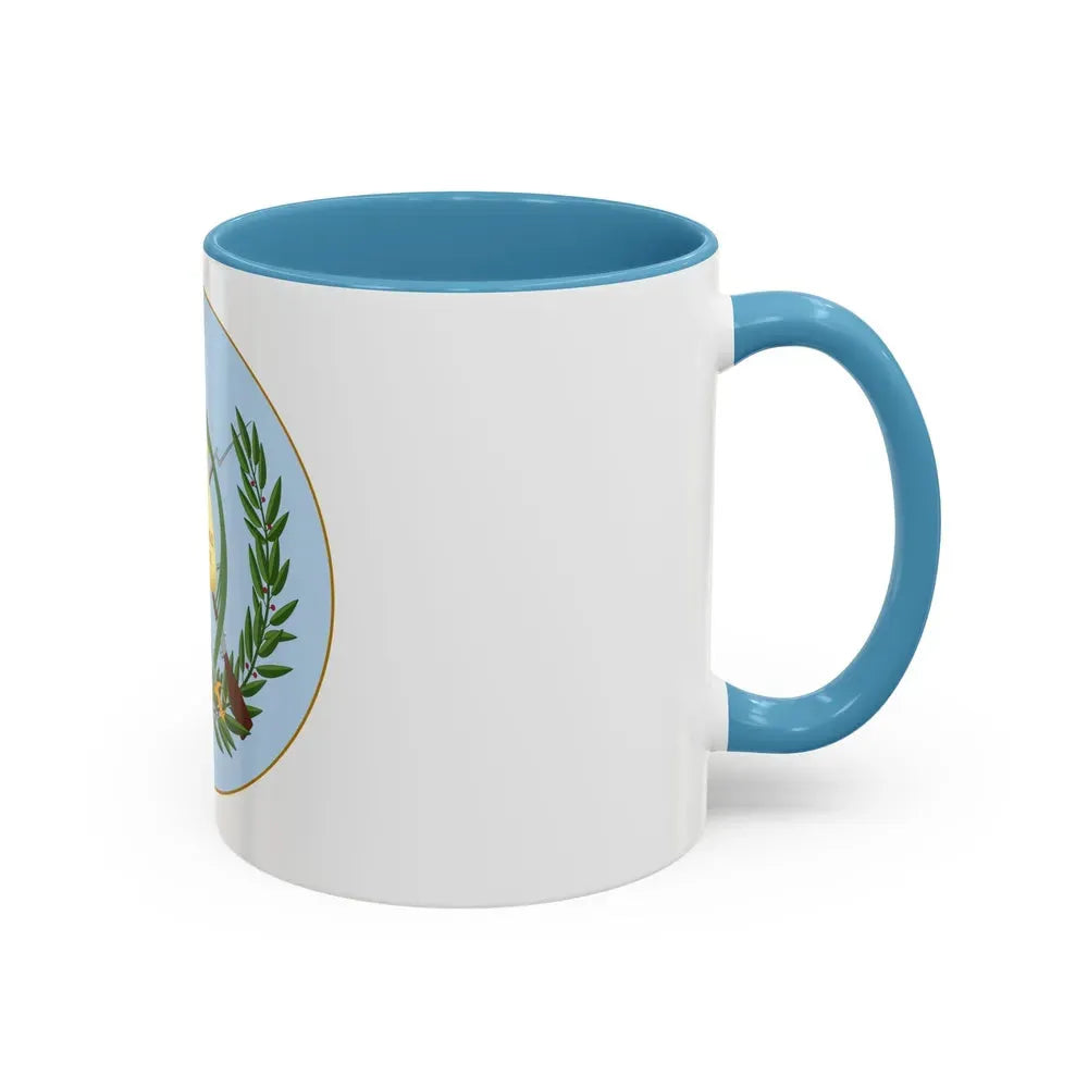 Coat of arms of Guatemala 2 - Accent Coffee Mug - Go Mug Yourself