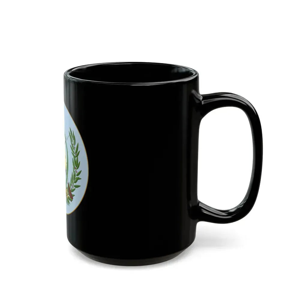 Coat of arms of Guatemala 2 - Black Coffee Mug - Go Mug Yourself