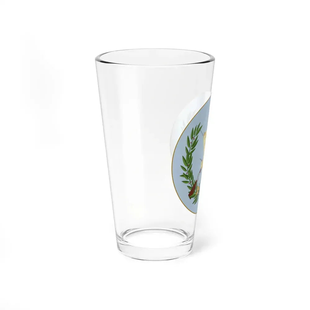Coat of arms of Guatemala 2 - Pint Glass 16oz - Go Mug Yourself