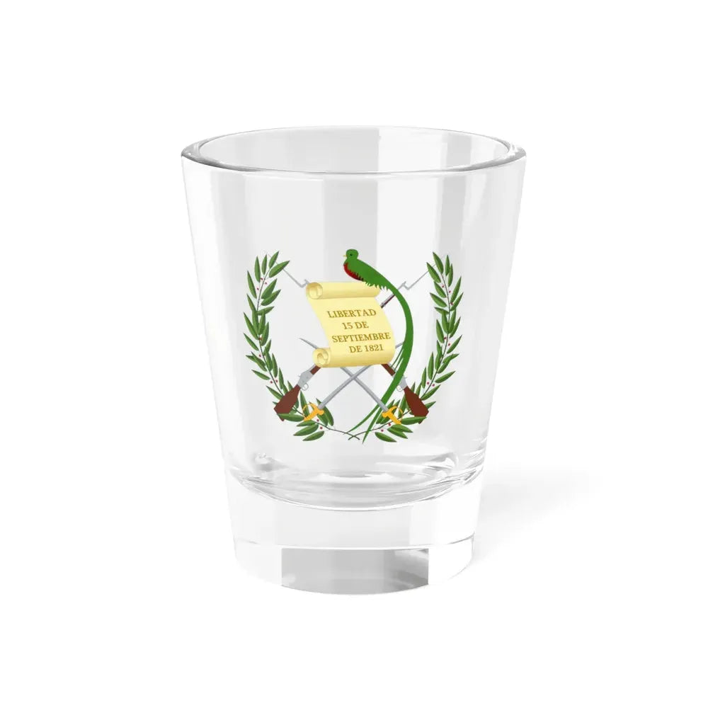 Coat of arms of Guatemala - Shot Glass 1.5oz 1.5oz - Go Mug Yourself