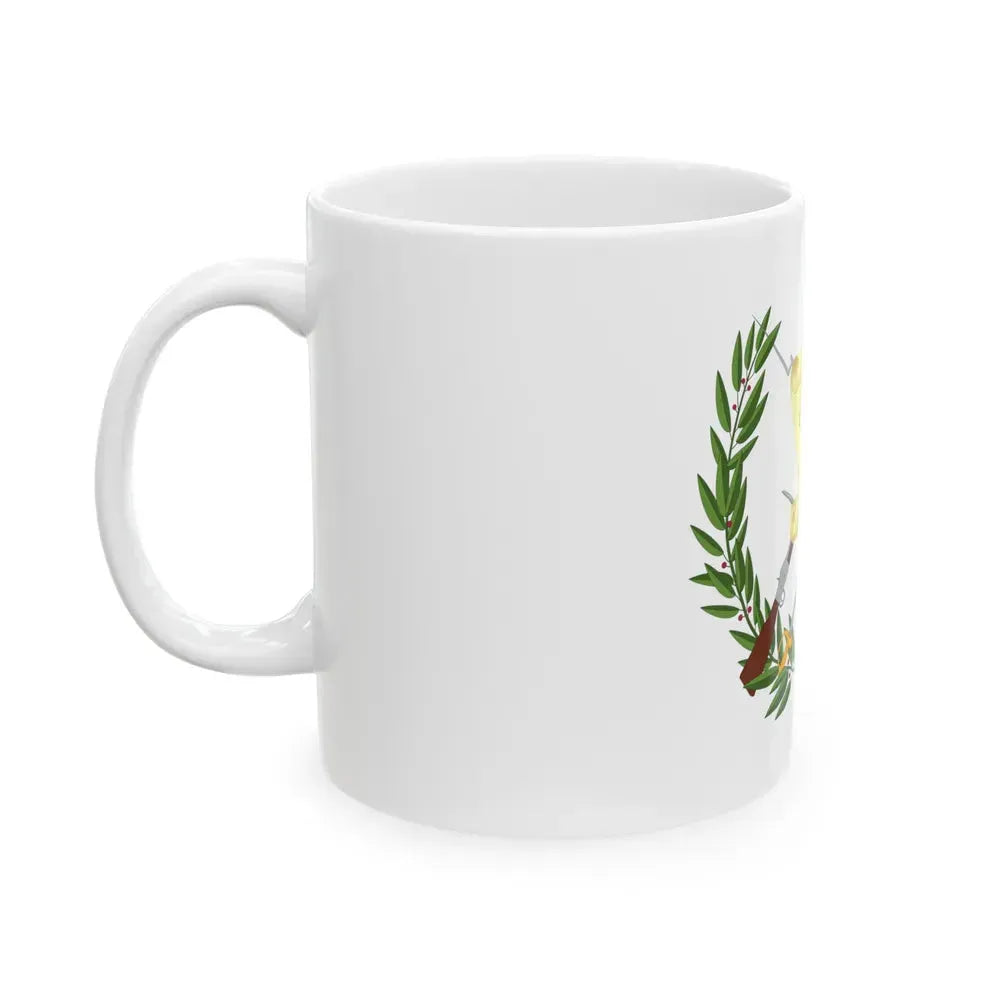 Coat of arms of Guatemala - White Coffee Mug - Go Mug Yourself