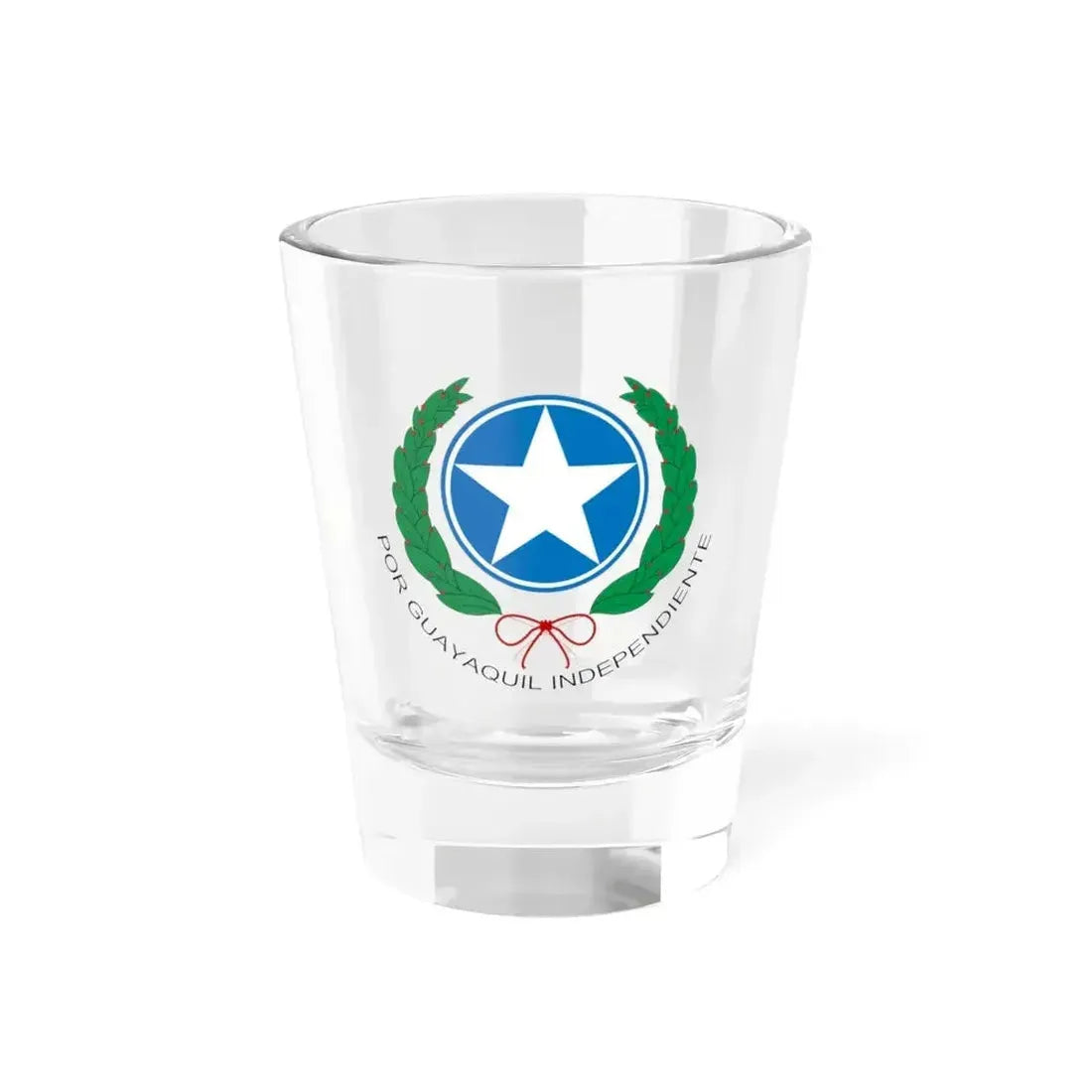 Coat of Arms of Guayaquil - Shot Glass 1.5oz 1.5oz - Go Mug Yourself
