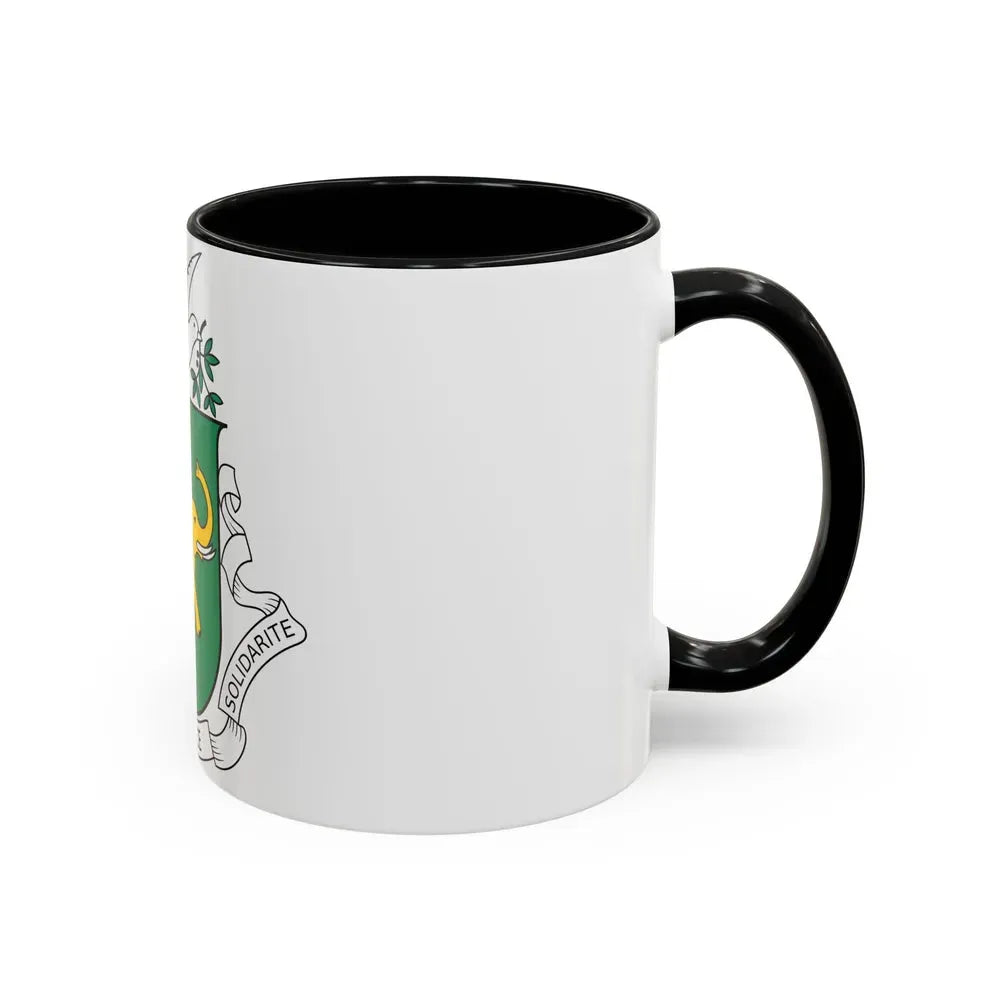 Coat of arms of Guinea 1958-1984 - Accent Coffee Mug - Go Mug Yourself