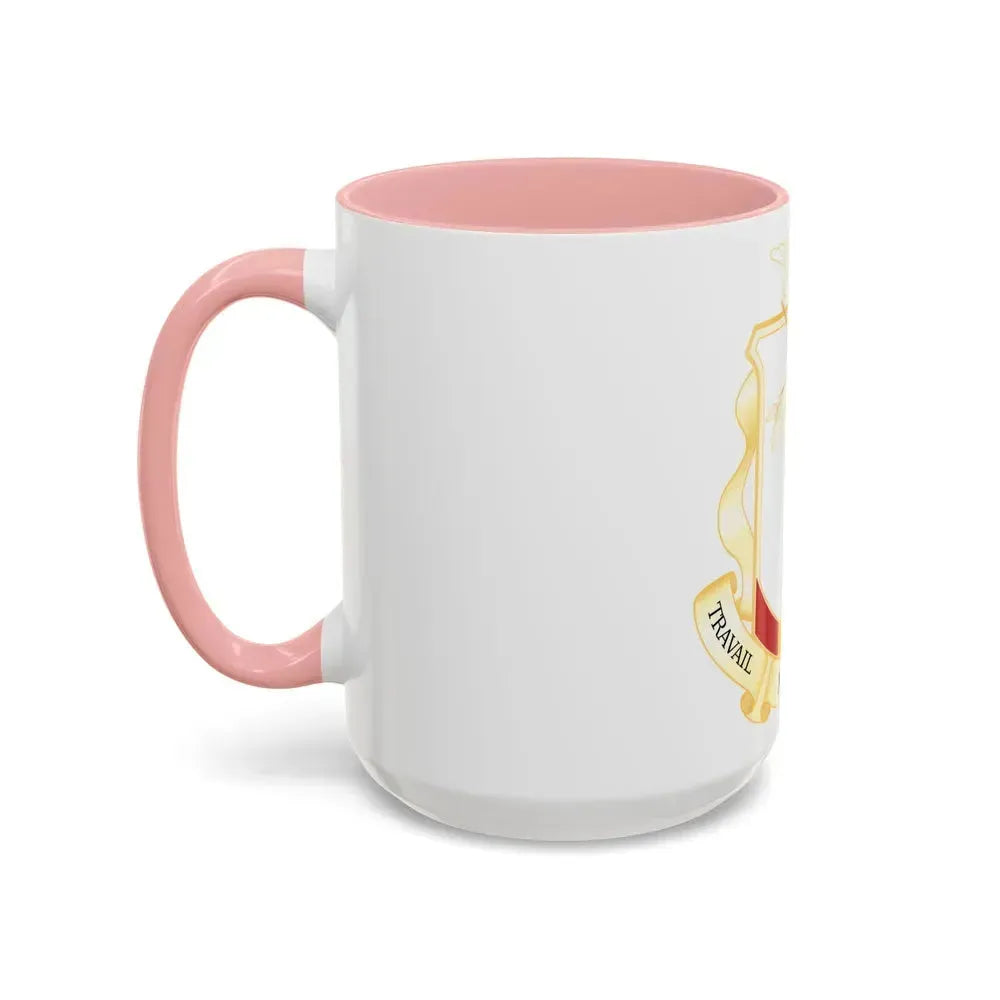 Coat of Arms of Guinea - Accent Coffee Mug - Go Mug Yourself