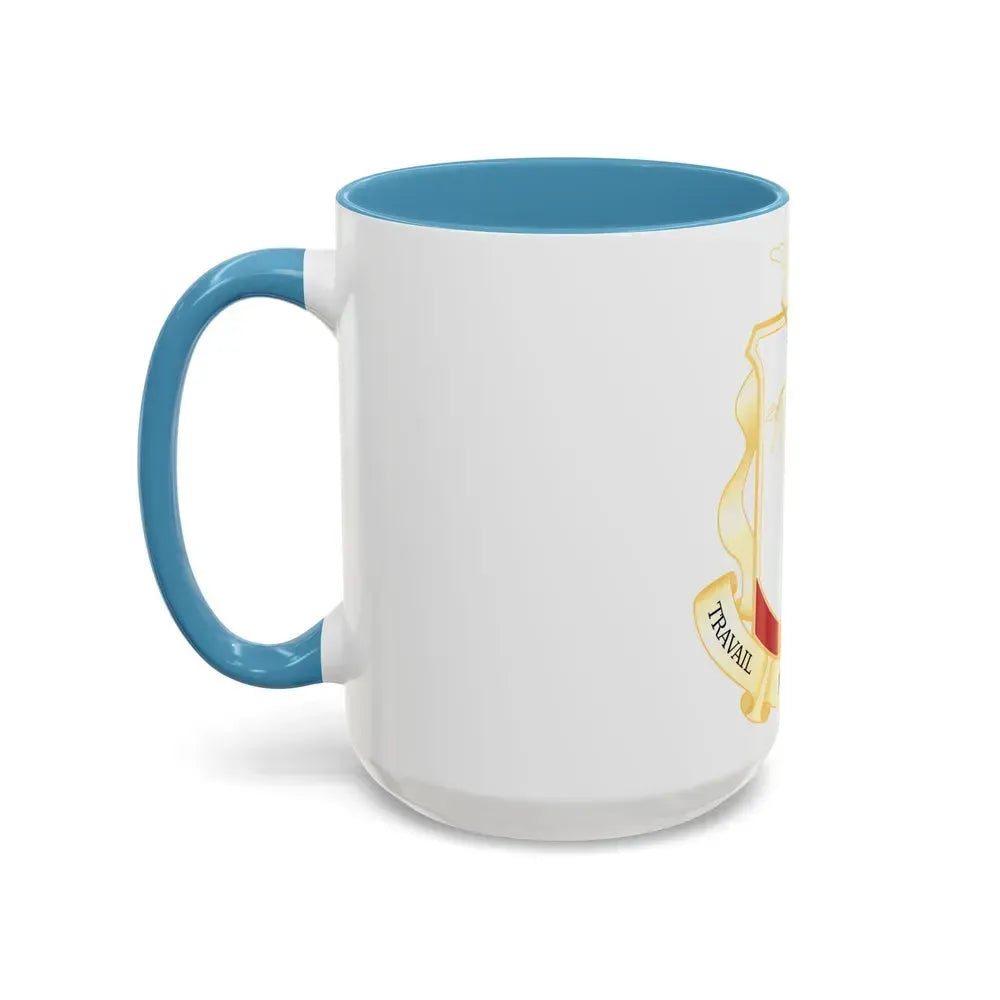 Coat of Arms of Guinea - Accent Coffee Mug - Go Mug Yourself