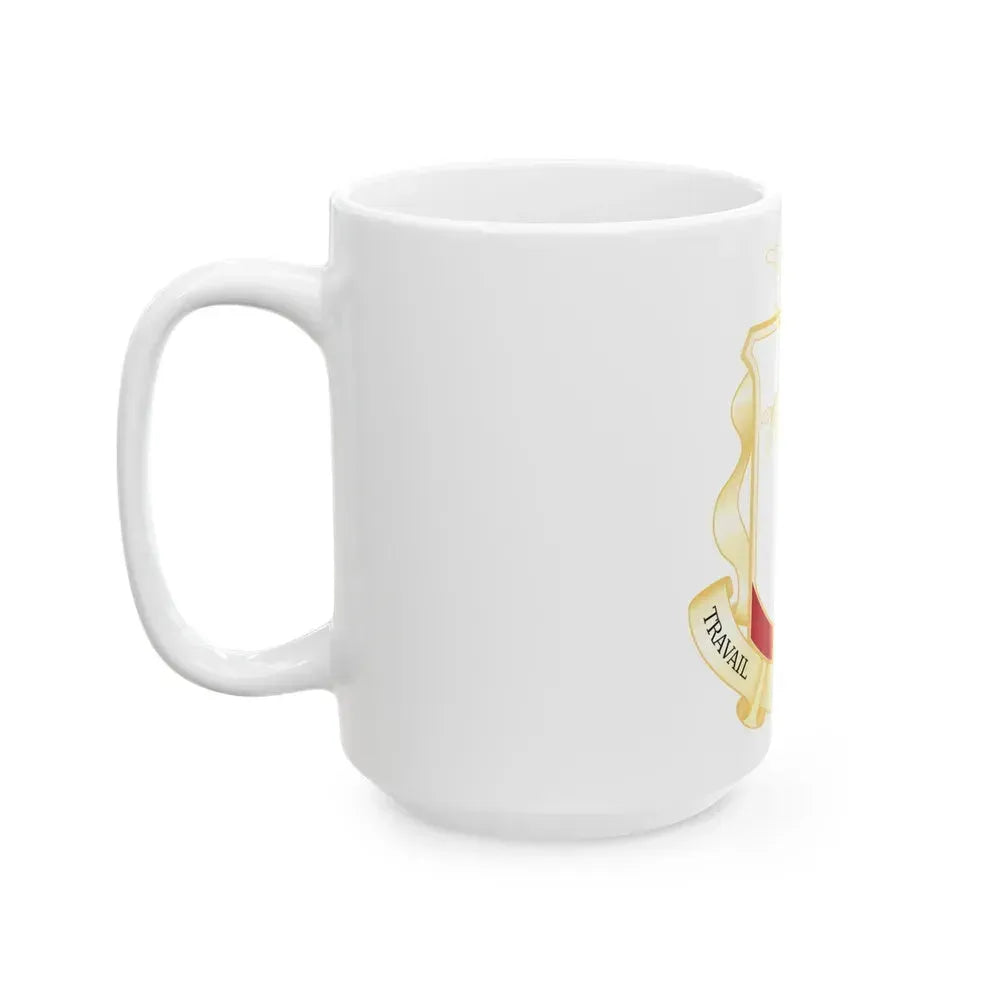 Coat of Arms of Guinea - White Coffee Mug - Go Mug Yourself