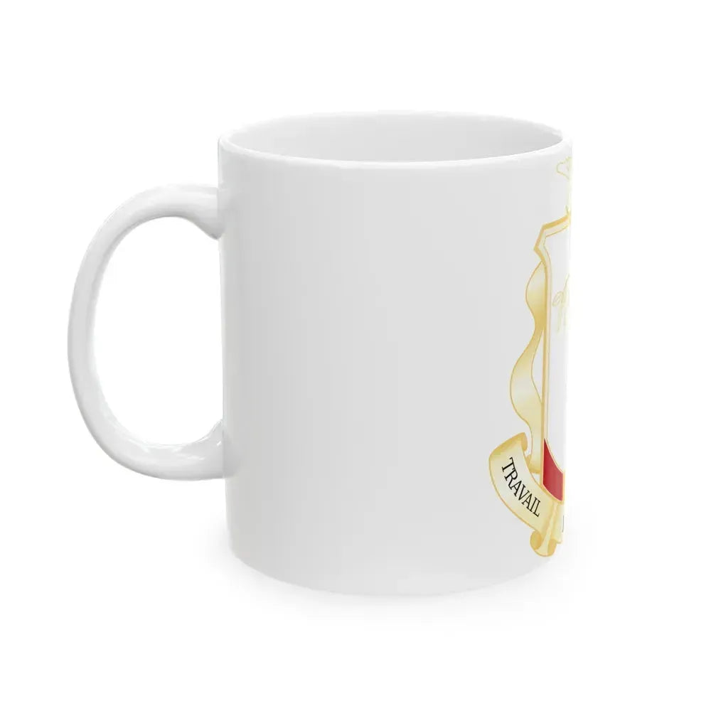 Coat of Arms of Guinea - White Coffee Mug - Go Mug Yourself