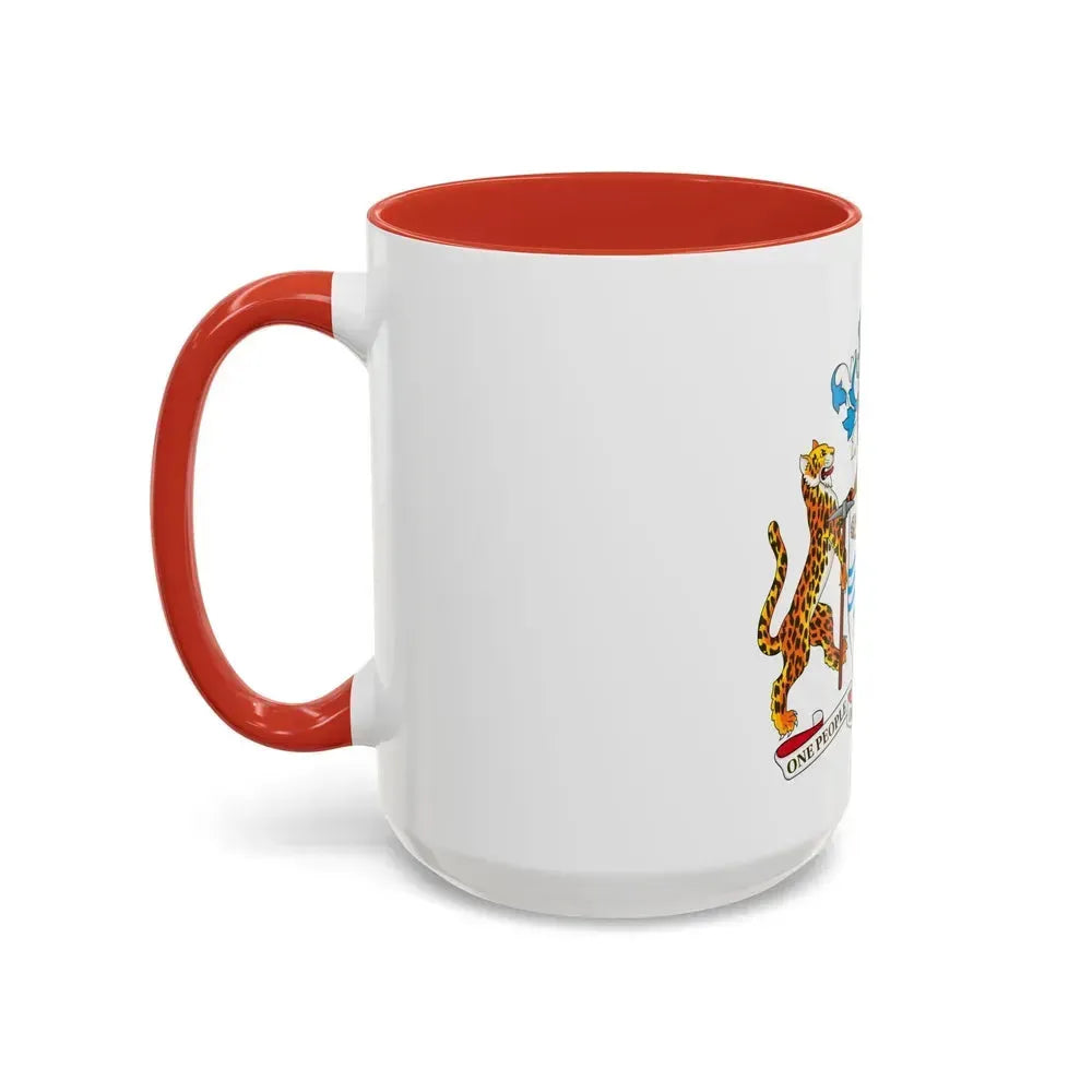 Coat of arms of Guyana - Accent Coffee Mug - Go Mug Yourself