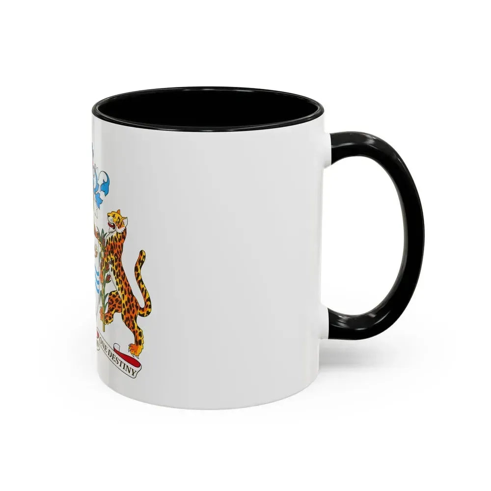 Coat of arms of Guyana - Accent Coffee Mug - Go Mug Yourself