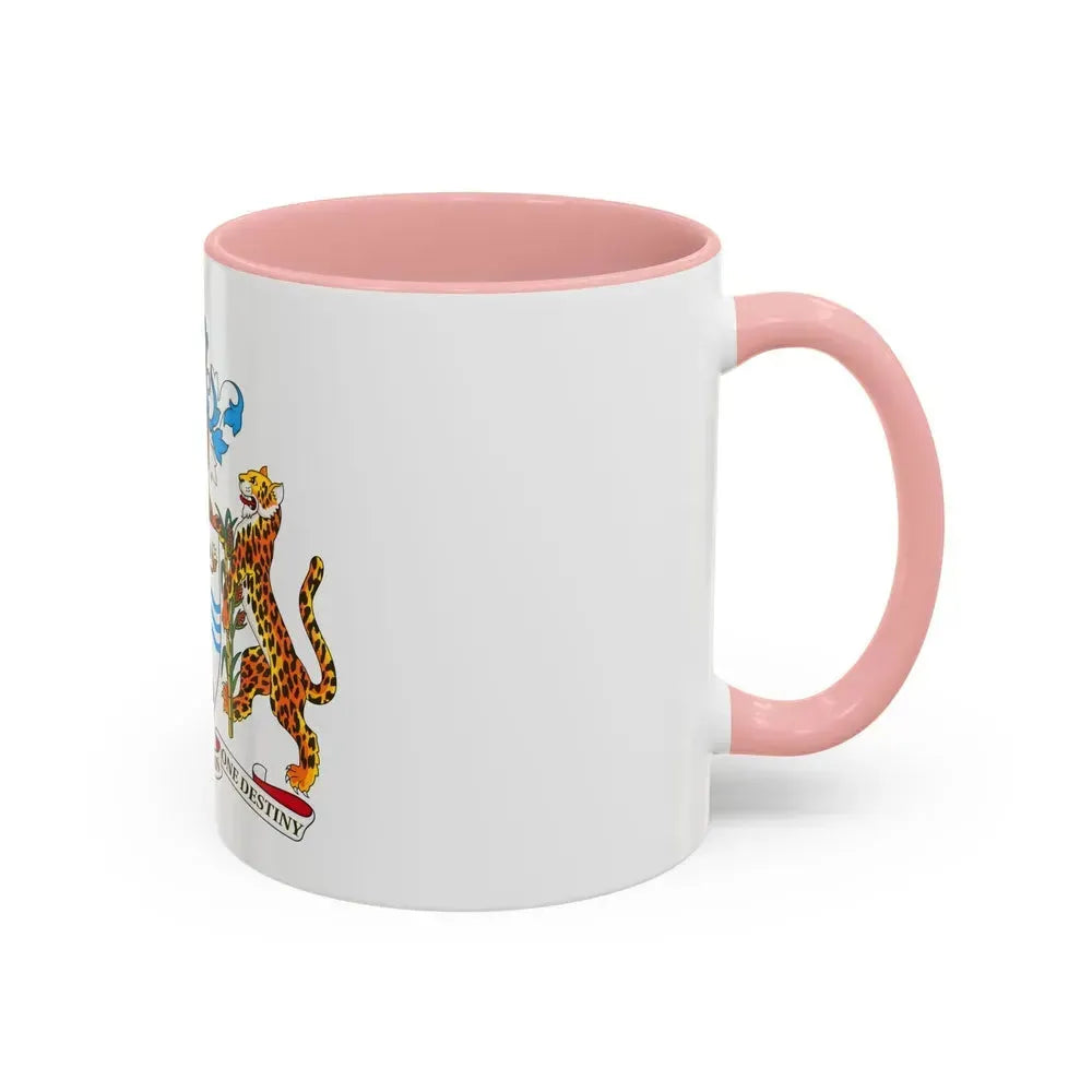 Coat of arms of Guyana - Accent Coffee Mug - Go Mug Yourself