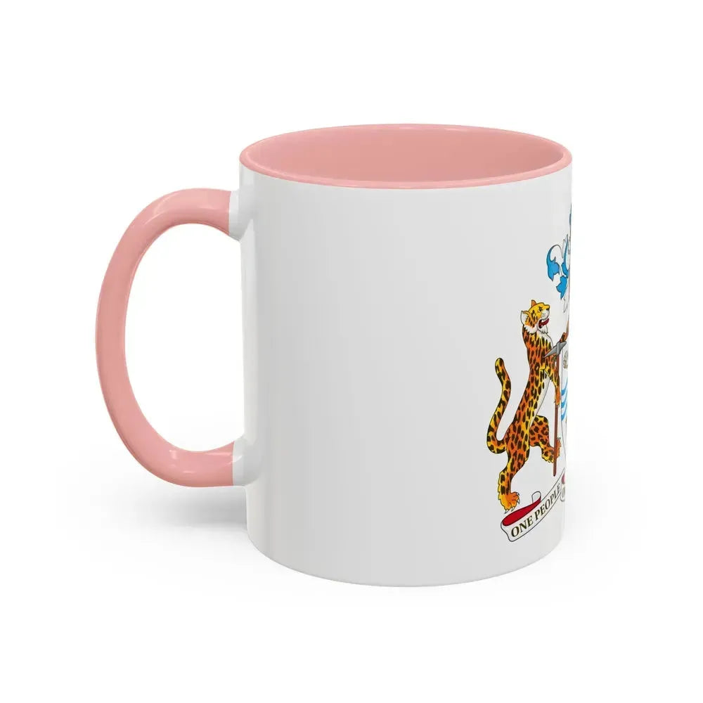 Coat of arms of Guyana - Accent Coffee Mug - Go Mug Yourself