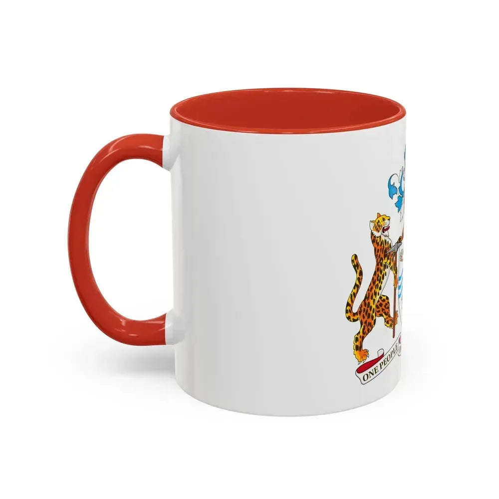Coat of arms of Guyana - Accent Coffee Mug - Go Mug Yourself