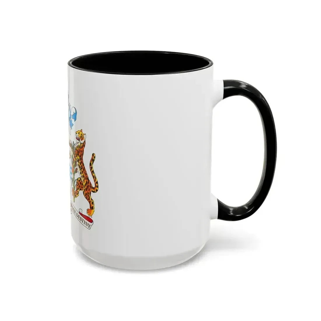 Coat of arms of Guyana - Accent Coffee Mug - Go Mug Yourself