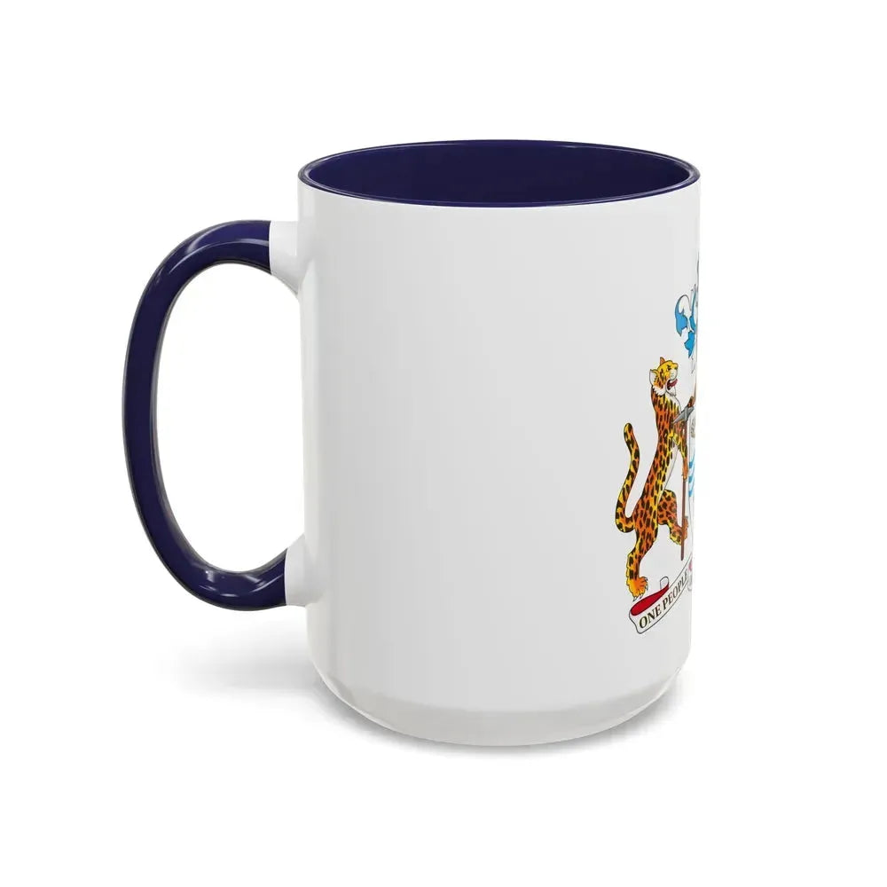 Coat of arms of Guyana - Accent Coffee Mug - Go Mug Yourself