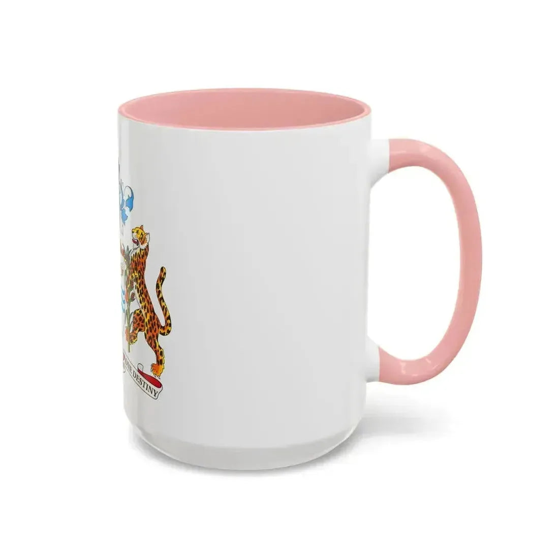 Coat of arms of Guyana - Accent Coffee Mug - Go Mug Yourself
