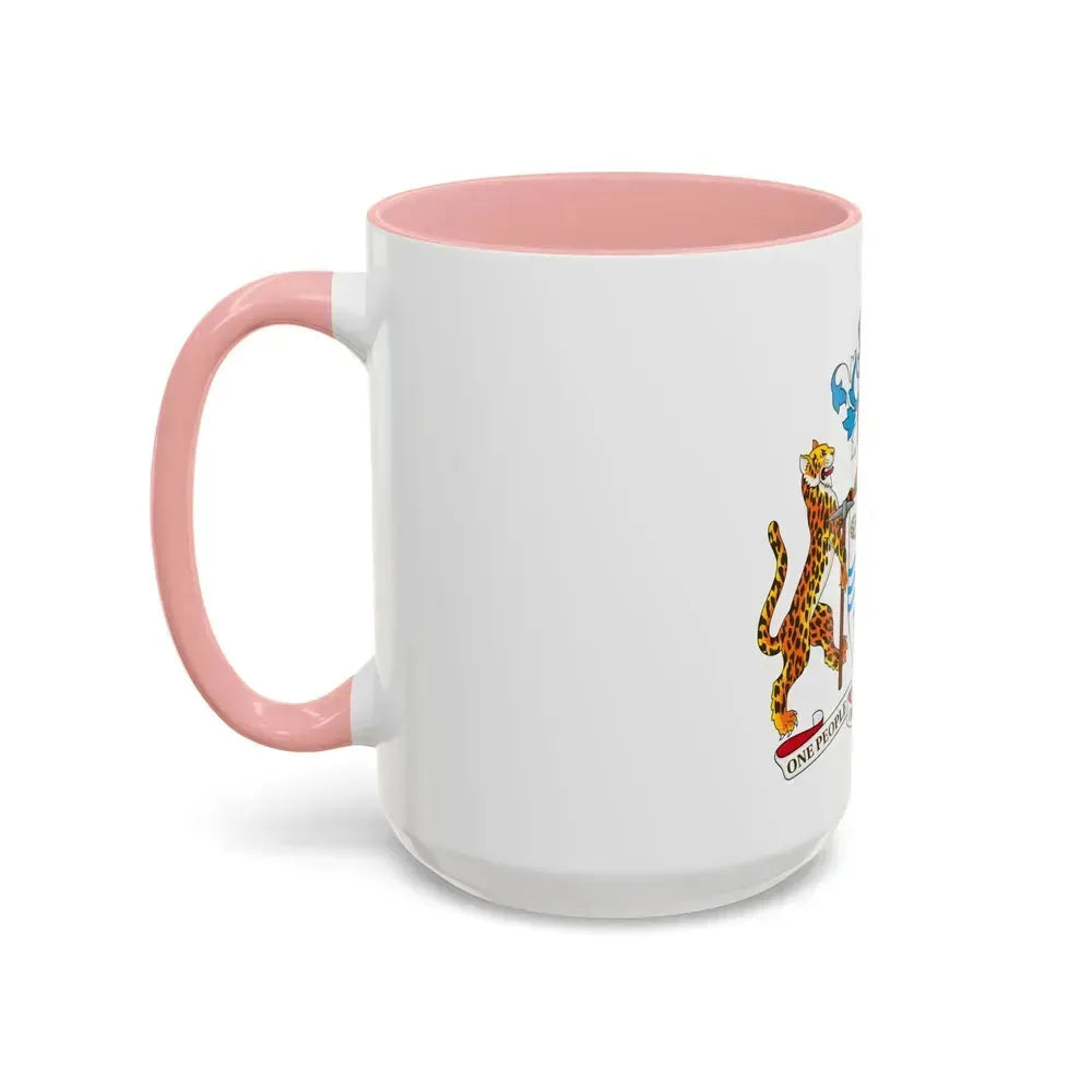 Coat of arms of Guyana - Accent Coffee Mug - Go Mug Yourself