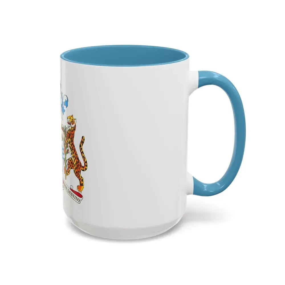 Coat of arms of Guyana - Accent Coffee Mug - Go Mug Yourself