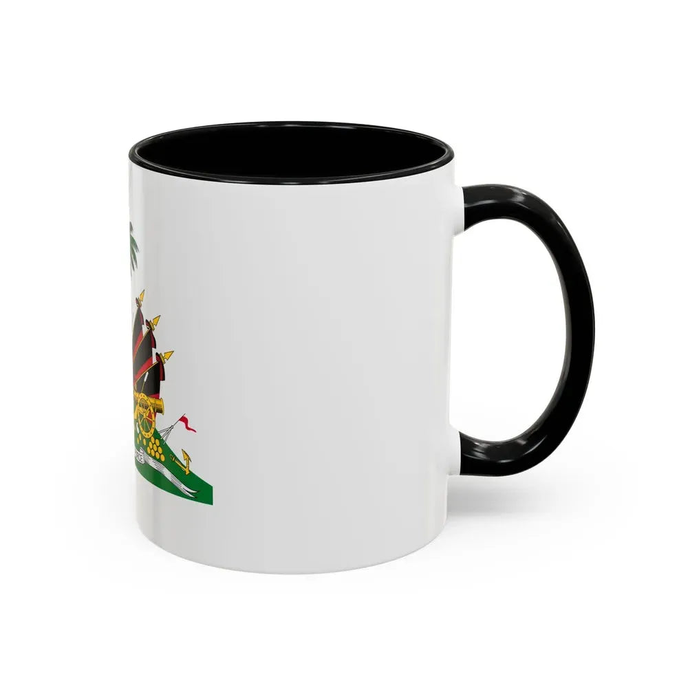 Coat of arms of Haiti (1964-1986) - Accent Coffee Mug - Go Mug Yourself