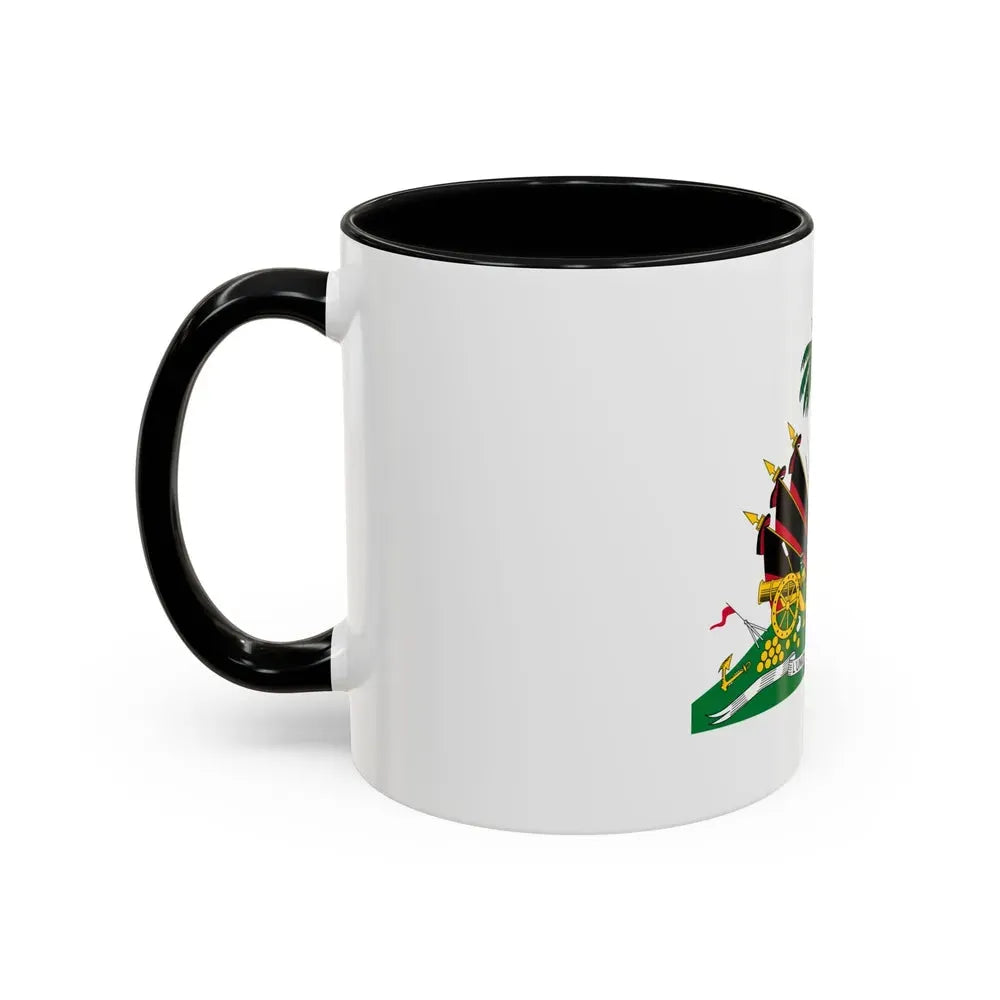 Coat of arms of Haiti (1964-1986) - Accent Coffee Mug - Go Mug Yourself