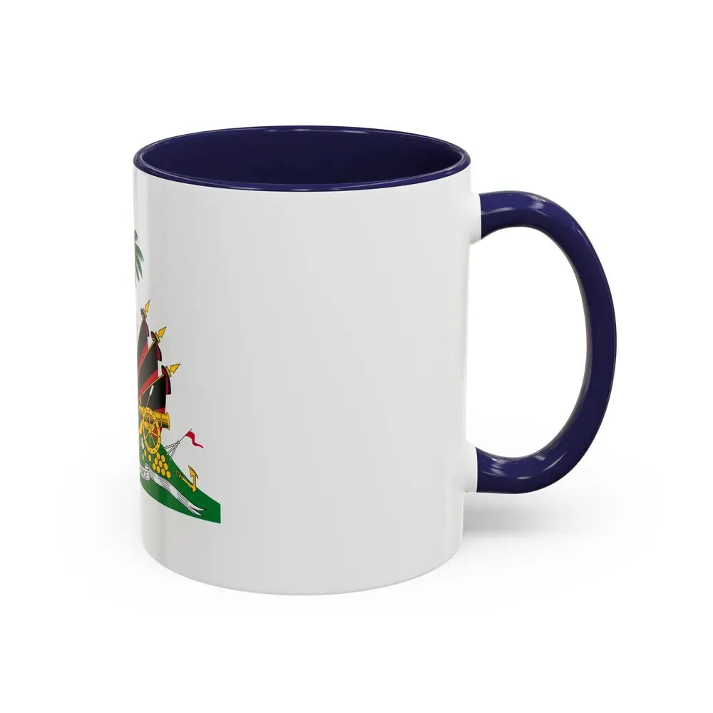 Coat of arms of Haiti (1964-1986) - Accent Coffee Mug - Go Mug Yourself