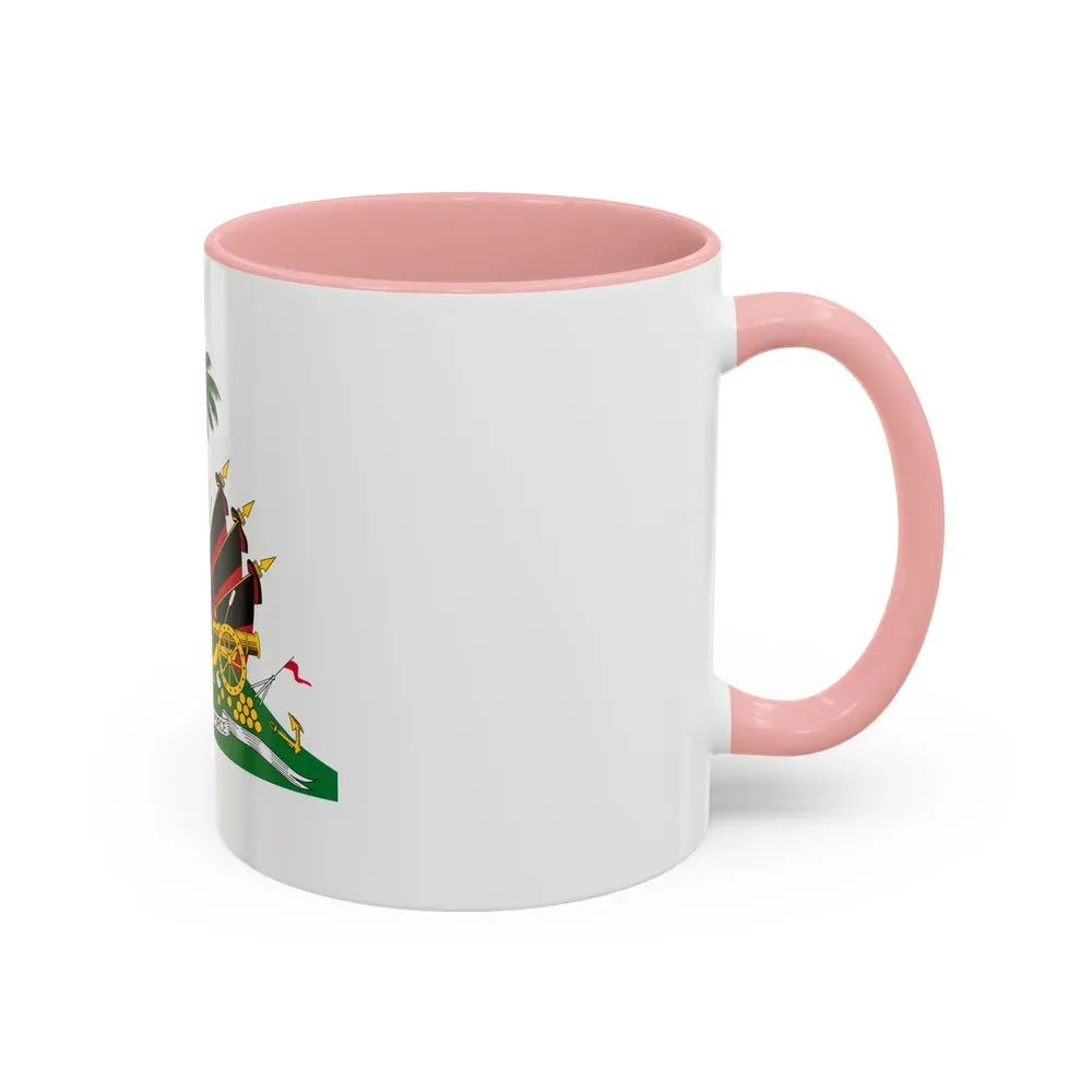 Coat of arms of Haiti (1964-1986) - Accent Coffee Mug - Go Mug Yourself