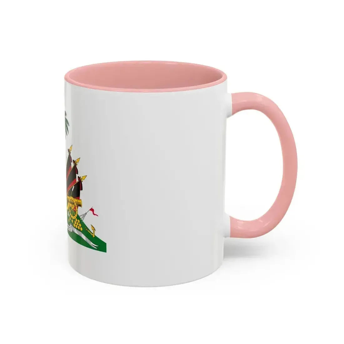 Coat of arms of Haiti (1964-1986) - Accent Coffee Mug - Go Mug Yourself