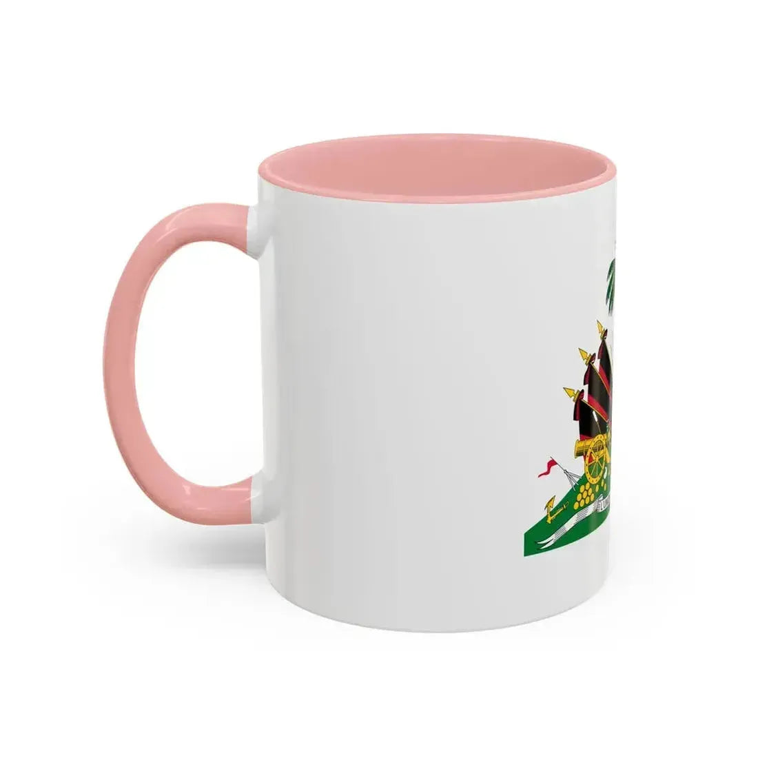 Coat of arms of Haiti (1964-1986) - Accent Coffee Mug - Go Mug Yourself