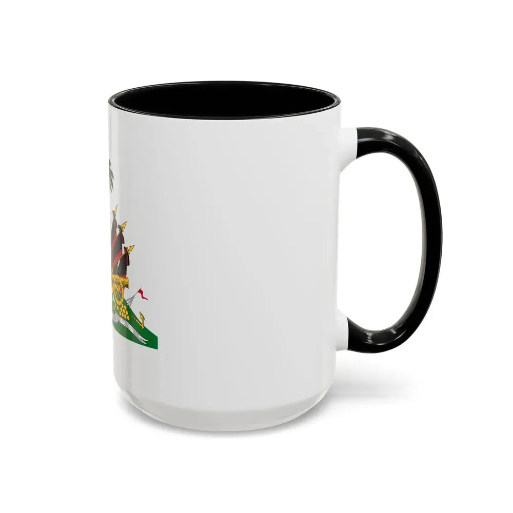 Coat of arms of Haiti (1964-1986) - Accent Coffee Mug - Go Mug Yourself