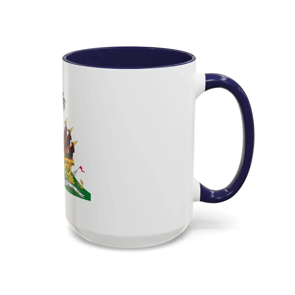 Coat of arms of Haiti (1964-1986) - Accent Coffee Mug - Go Mug Yourself