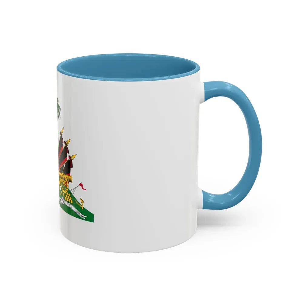 Coat of arms of Haiti (1964-1986) - Accent Coffee Mug - Go Mug Yourself