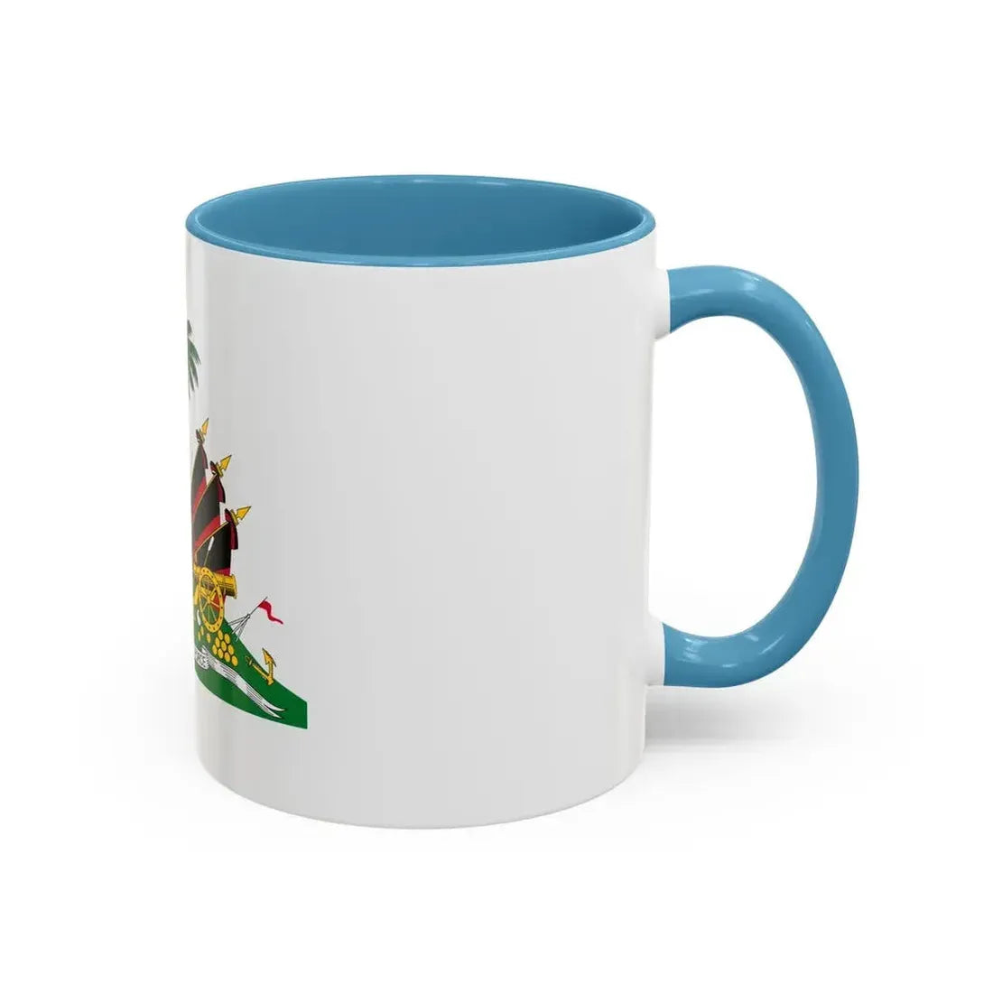 Coat of arms of Haiti (1964-1986) - Accent Coffee Mug - Go Mug Yourself