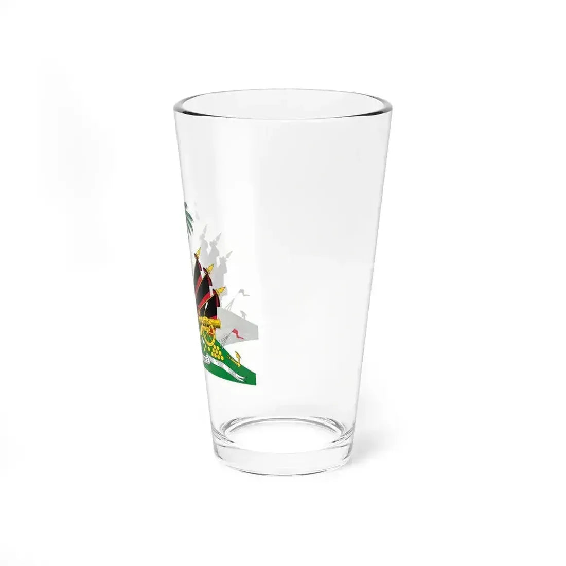 Coat of arms of Haiti (1964-1986) - Pint Glass 16oz - Go Mug Yourself