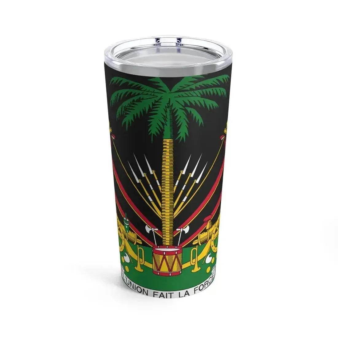 Coat of arms of Haiti (1964-1986) - Tumbler 20oz 20oz - Go Mug Yourself