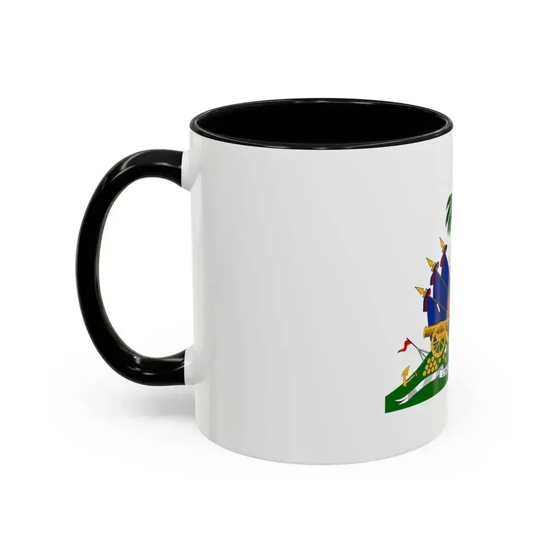 Coat of arms of Haiti - Accent Coffee Mug - Go Mug Yourself