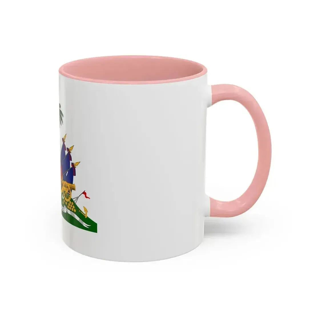 Coat of arms of Haiti - Accent Coffee Mug - Go Mug Yourself