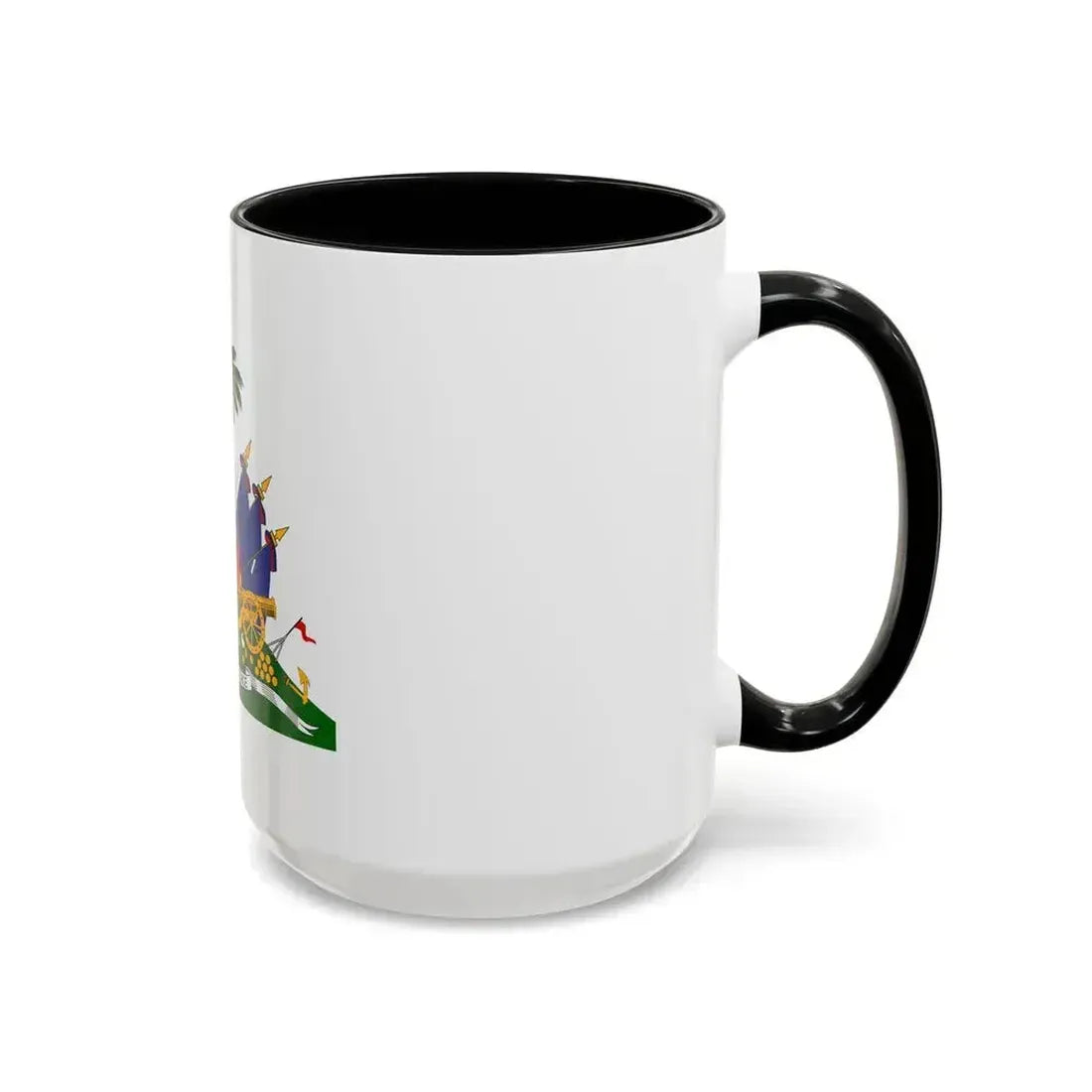 Coat of arms of Haiti - Accent Coffee Mug - Go Mug Yourself
