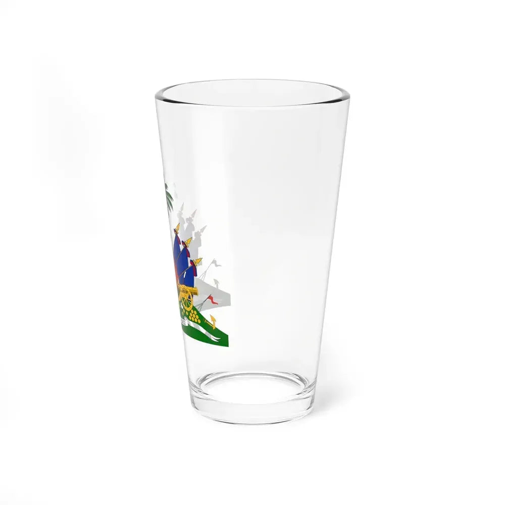 Coat of arms of Haiti - Pint Glass 16oz - Go Mug Yourself