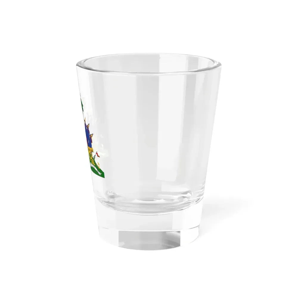 Coat of arms of Haiti - Shot Glass 1.5oz - Go Mug Yourself