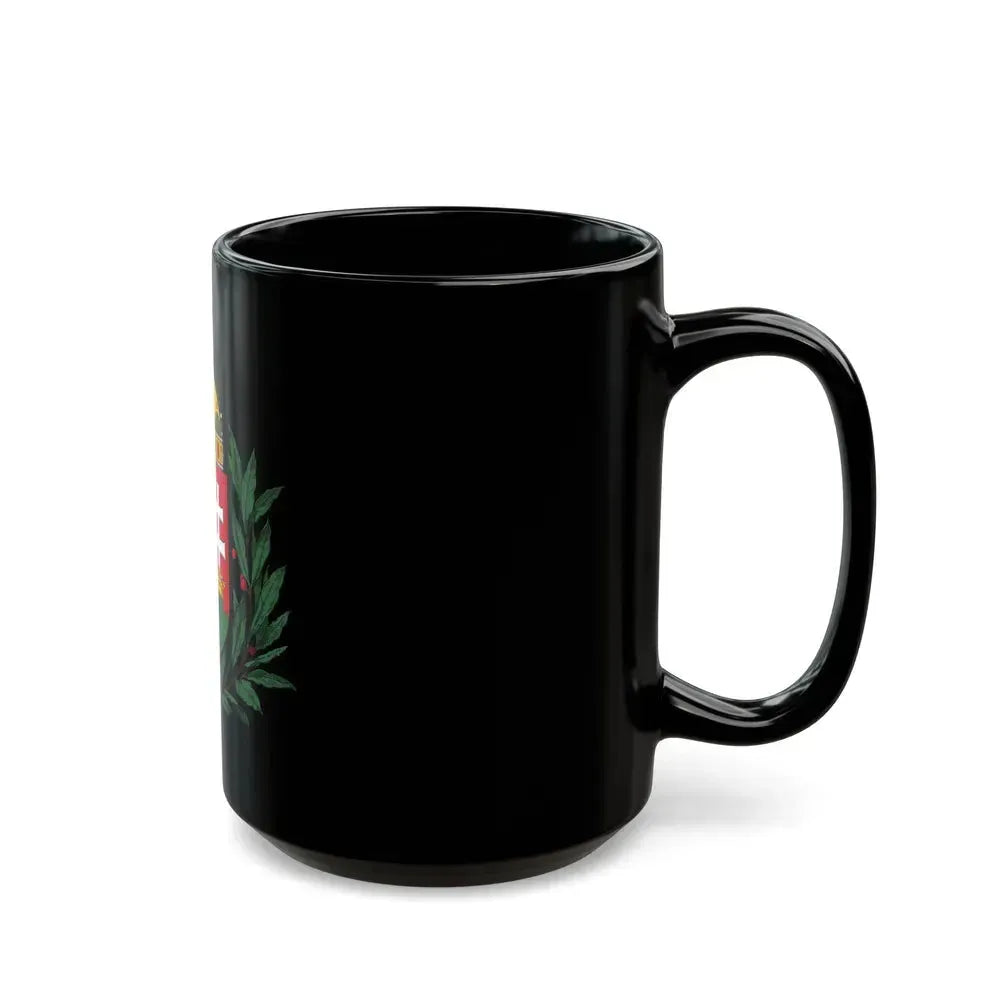 Coat of arms of Hungary (1896-1915) 2 - Black Coffee Mug - Go Mug Yourself