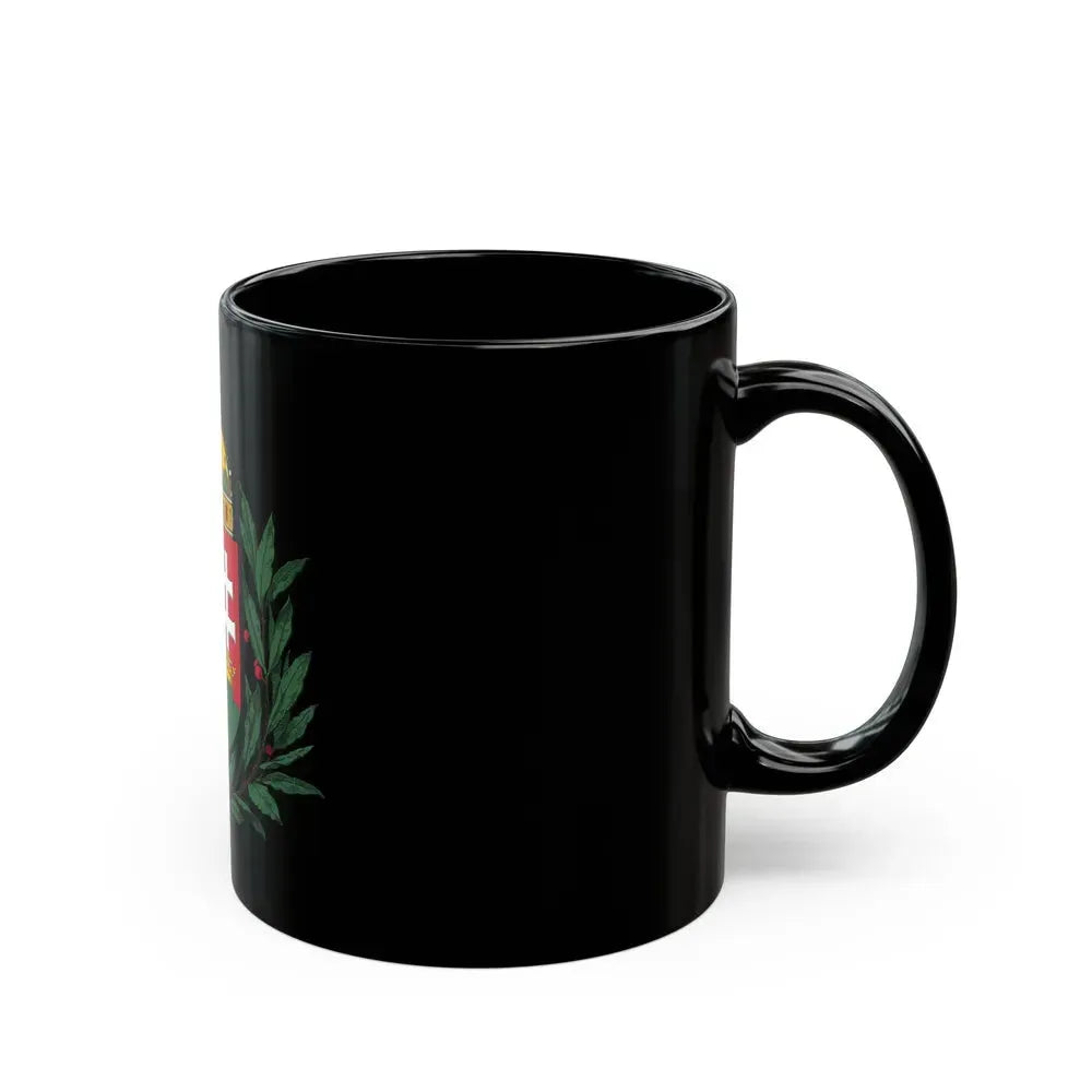 Coat of arms of Hungary (1896-1915) 2 - Black Coffee Mug - Go Mug Yourself