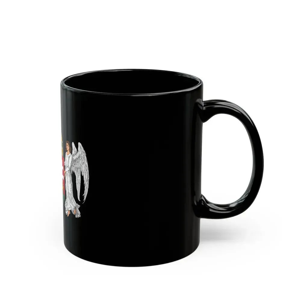 Coat of arms of Hungary (1896-1915) - Black Coffee Mug - Go Mug Yourself