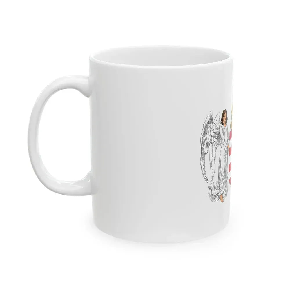 Coat of arms of Hungary (1896-1915) - White Coffee Mug - Go Mug Yourself
