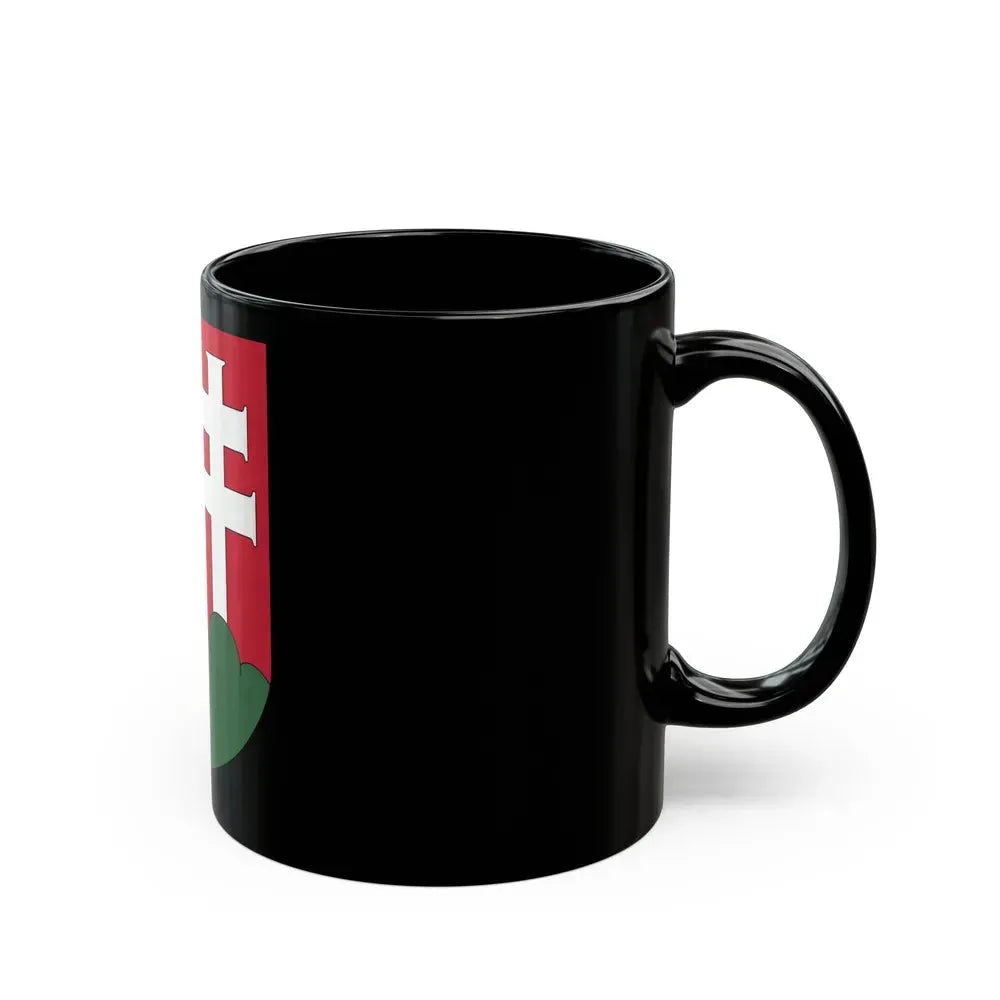 Coat of arms of Hungary (1918-1919) - Black Coffee Mug - Go Mug Yourself
