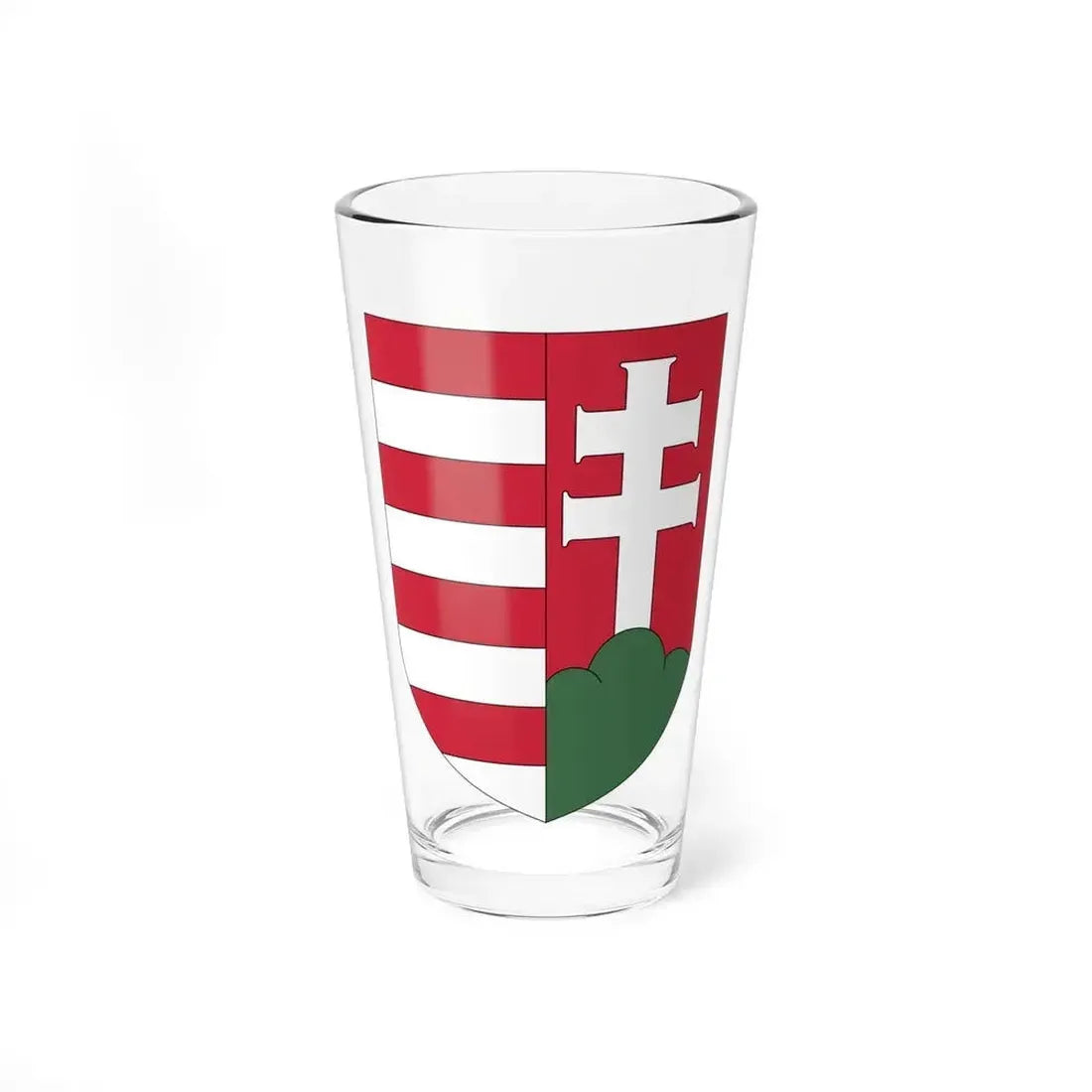 Coat of arms of Hungary (1918-1919) - Pint Glass 16oz 16oz - Go Mug Yourself