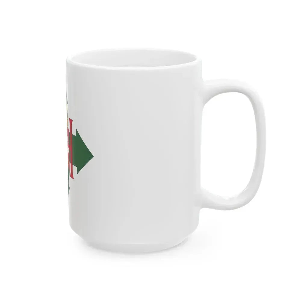 Coat of arms of Hungary (1945) - White Coffee Mug - Go Mug Yourself